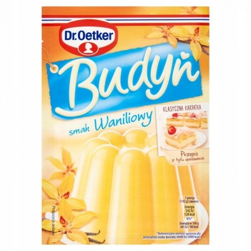 Пудинг Dr.Oetker со вкусом ванили 40 г Пудинг Dr.Oetker со вкусом ванили 40 г