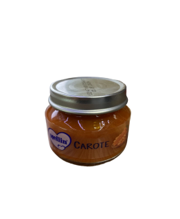 Пюре Mellin морковь (с 4 мес) 80г