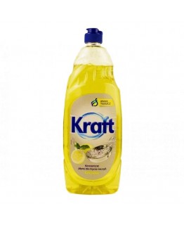 Жидкость для мытья посуды Kraft лимон 850мл Жидкость для мытья посуды Kraft лимон 850мл