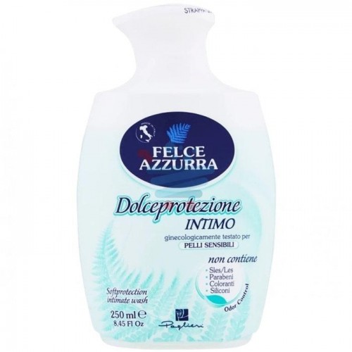 Жидкое мыло для интимной гигиены Felce Azzurra сладкая защита 250 мл Жидкое мыло для интимной гигиены Felce Azzurra сладкая защита 250 мл