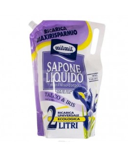 Жидкое мыло Milmil Sapone Liquido talco & iris 2 л Жидкое мыло Milmil Sapone Liquido talco & iris 2 л