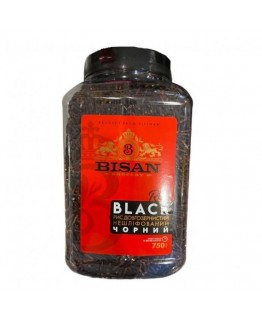 Рис Bisan нешлифованный черный 800г