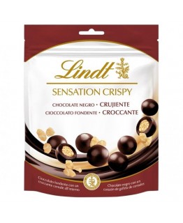 Рисовые шарики Lindt в черном шоколаде 140г
