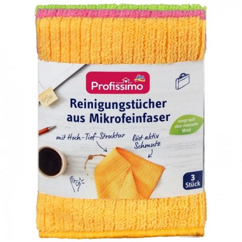 Салфетки DenkMit Profissimo из микрофибры 3 шт Салфетки DenkMit Profissimo из микрофибры 3 шт