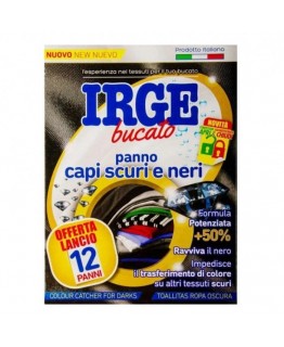 Серветки для прання чорних речей Irge 12шт Серветки для прання чорних речей Irge 12шт