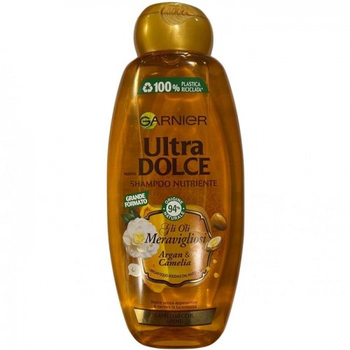 Шампунь Garnier Ultra Dolce Nutriente из масла арганы и камелии 400 мл Шампунь Garnier Ultra Dolce Nutriente из масла арганы и камелии 400 мл