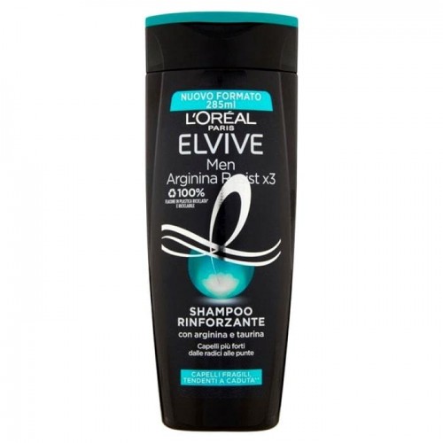 Шампунь Loreal Paris Elvive Men Arganina Resist x3 285 мл Шампунь Loreal Paris Elvive Men Arganina Resist x3 285 мл