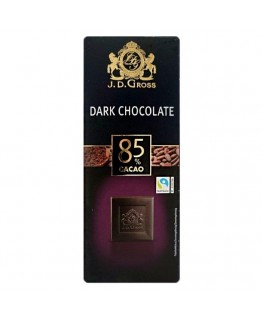 Шоколад черный J.D.Gross 85% cocoa 125г