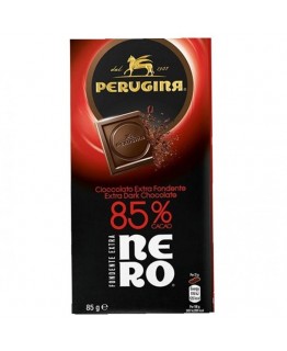 Шоколад черный Perugina 85% cacao без глютена 85 г
