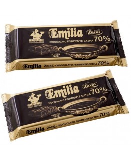 Шоколад черный Zaini Emilia 70% 1 кг
