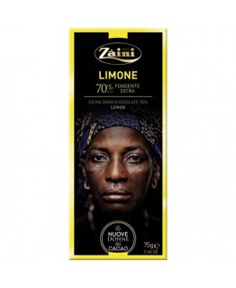 Шоколад черный Zaini Limone 70% 75г Шоколад черный Zaini Limone 70% 75г