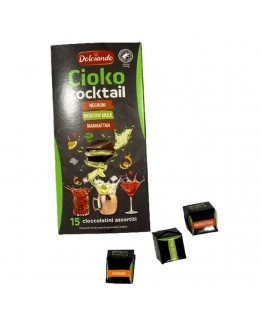 Шоколад Dolciando cioko cocktail 15шт 195г