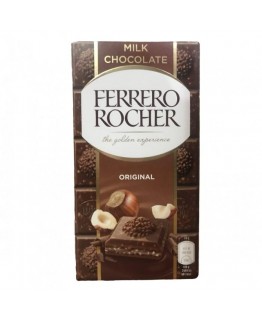 Шоколад Ferrero Rocher молочный с лесным орехом 90г