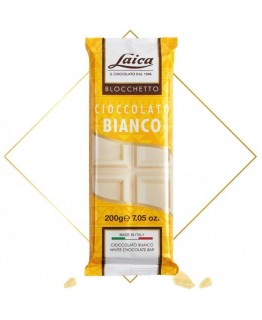 Шоколад Laica cioccolato bianco белый 200 г