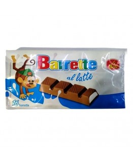 Шоколад Le Bon Barrette al latte порционный молочный 16шт 200г