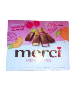 Шоколад Merci creme fruit selection 250г Шоколад Merci creme fruit selection 250г