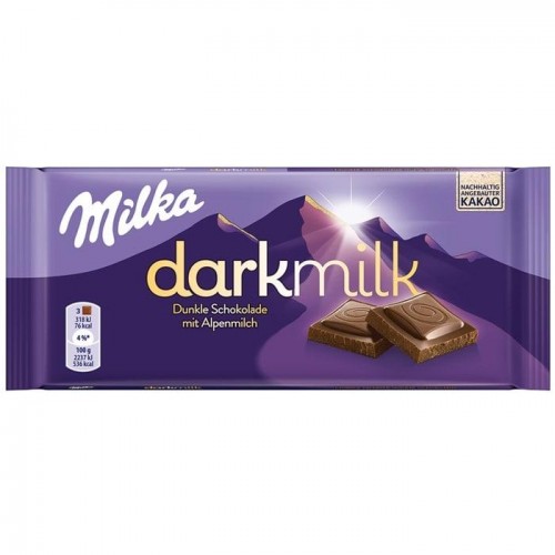 Шоколад Milka Darkmilk 85г Шоколад Milka Darkmilk 85г