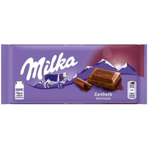 Шоколад Milka Zartherb 100г Шоколад Milka Zartherb 100г