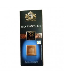 Шоколад молочний J.D.Gross 32% cacao 125г Шоколад молочний J.D.Gross 32% cacao 125г