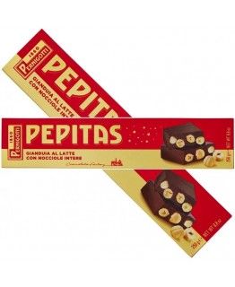 Шоколад молочный Pernigotti Pepitas с целым лесным орехом 250 г