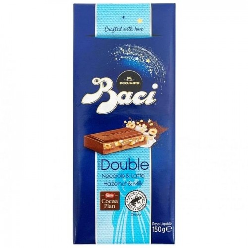 Шоколад Perugina Baci Double с орехом и фундуком 150г Шоколад Perugina Baci Double с орехом и фундуком 150г