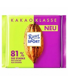 Шоколад Ritter Sport 81% какао 100г