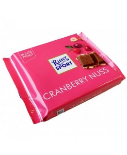 Шоколад Ritter Sport Cranberry nuss 100г Шоколад Ritter Sport Cranberry nuss 100г