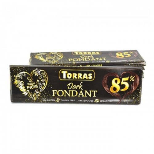 Шоколад Torras dark fondant черный 85% какао 300г Шоколад Torras dark fondant черный 85% какао 300г