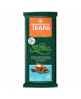 Шоколад Trapa молочный без сахара и глютена 75г