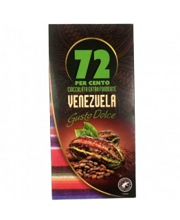 Шоколад Venezuela gusto dolce 72% cacao 100г