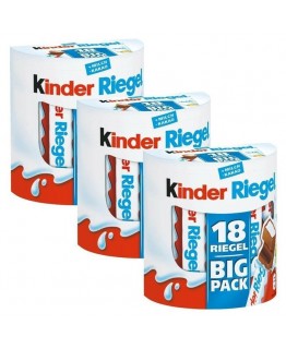 Шоколадные батончики Kinder riegel 18 шт Шоколадные батончики Kinder riegel 18 шт