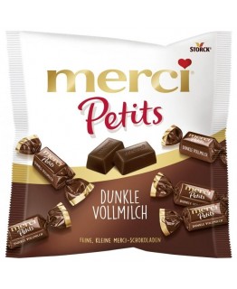 Шоколадные конфеты Merci Petits Dunkle Vollmilch 125г