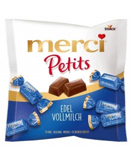 Шоколадные конфеты Merci Petits edel vollmilch 125г