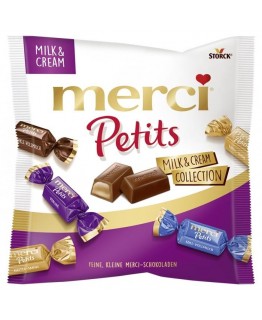 Шоколадні цукерки Merci Petits Milk & Cream 125г