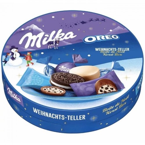 Milka Oreo новогодний микс 198 г Milka Oreo новогодний микс 198 г