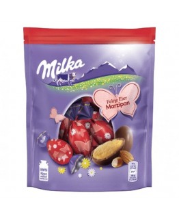 Шоколадные яйца Milka с марципанами 90г