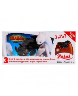 Шоколадные яйца с игрушками для мальчиков Zaini 20г
