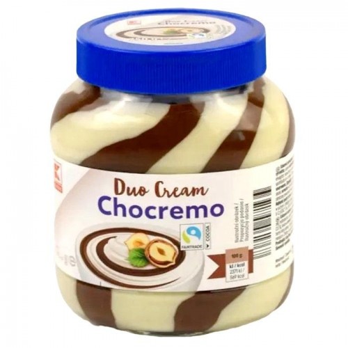 Шоколадная паста Chocremo duo cream 400г Шоколадная паста Chocremo duo cream 400г