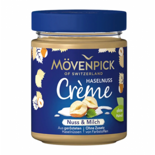 Шоколадная паста Movenpick Haselnuss Creme светлый шоколад 300г Шоколадная паста Movenpick Haselnuss Creme светлый шоколад 300г