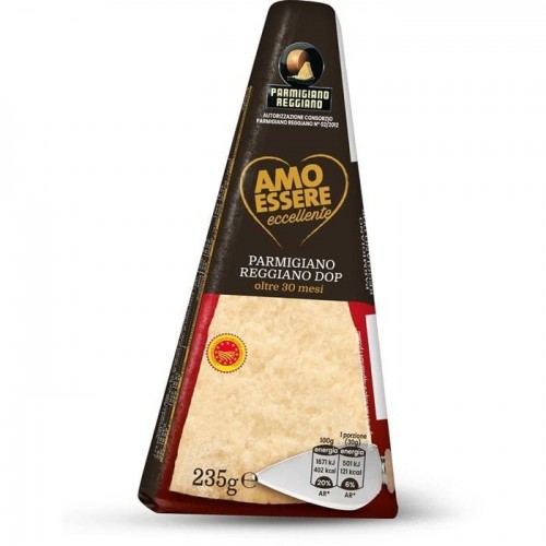 Сыр Amo Essere Parmigiano Reggiano 30 месяцев 235г Сыр Amo Essere Parmigiano Reggiano 30 месяцев 235г