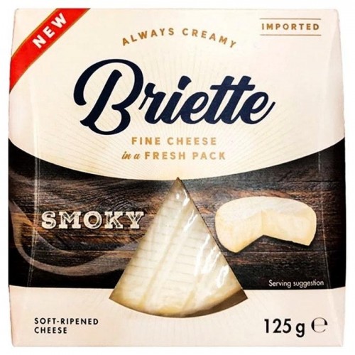Сир Briette smoky 125г Сир Briette smoky 125г