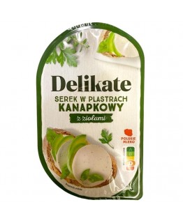 Сыр бутербродный Delicate с травами 150 г Сыр бутербродный Delicate с травами 150 г