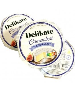 Сыр Delikate camembert naturalny 120 г