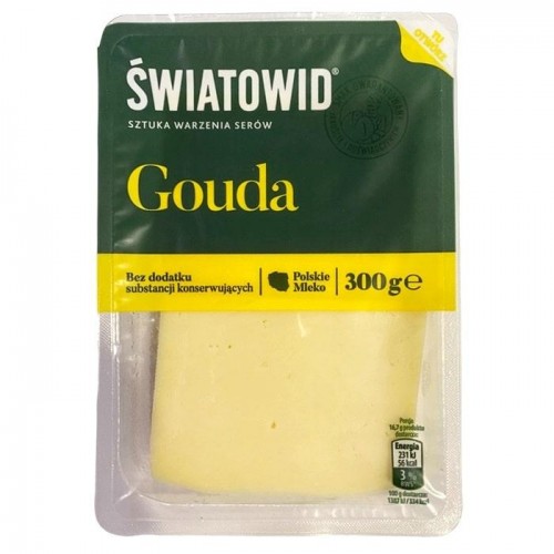 Сыр Gouda Swiatowid (нарезанный) 300 г Сыр Gouda Swiatowid (нарезанный) 300 г