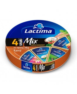 Сыр Lactima Mix 4 вкуса 140г Сыр Lactima Mix 4 вкуса 140г