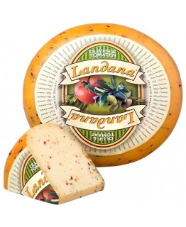 Сыр Landana с оливками и томатами 50% F.I.D.M. 1кг