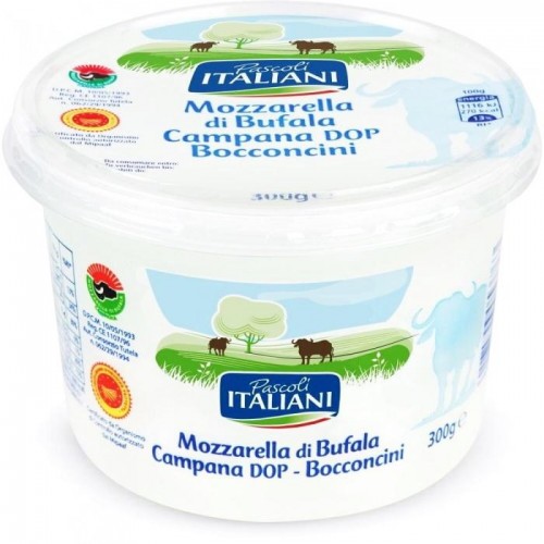 Сыр моцарелла Pascoli Italiani мини шарики 300г Сыр моцарелла Pascoli Italiani мини шарики 300г