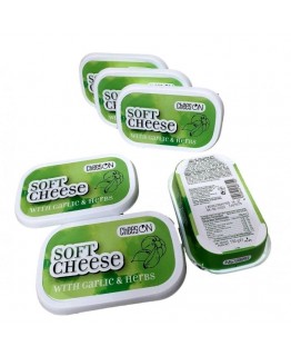 Сыр мягкий Soft Cheese with garlic & herbs 150г Сыр мягкий Soft Cheese with garlic & herbs 150г