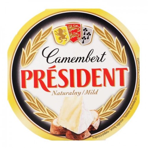 Сыр President Camembert Naturalny 120г Сыр President Camembert Naturalny 120г
