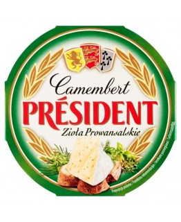 Сыр President Camembert с прованскими травами 120г